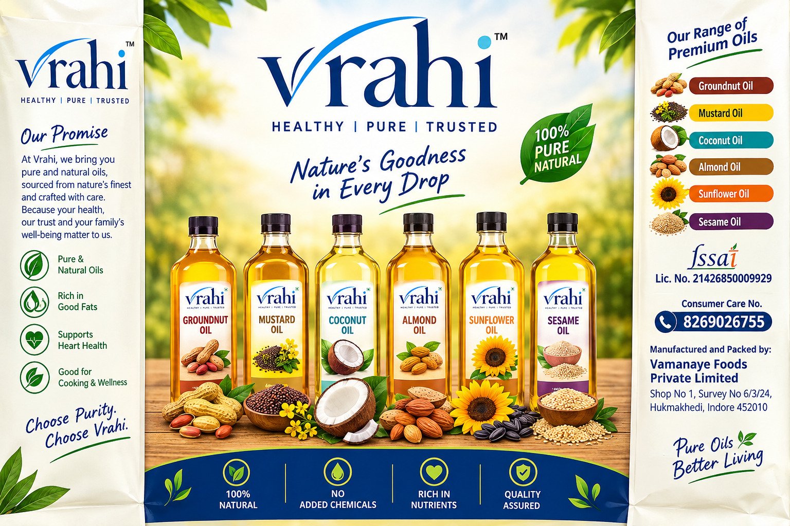 Vrahi food products and services